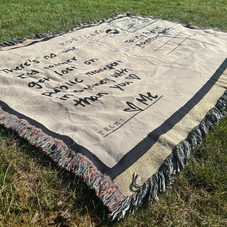 Woven Keepsake Travel Blankets - Out of Office Outfitters