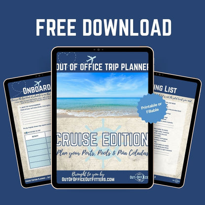 🛳 Cruise Edition Trip Planner – Free Download