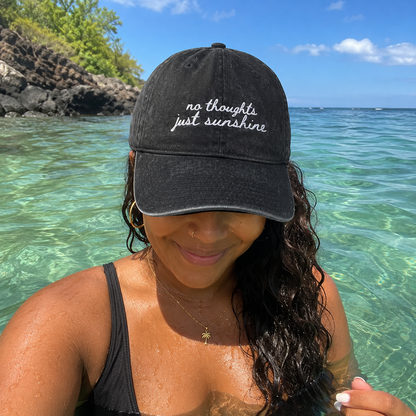 No Thoughts Just Sunshine - Limited Drop Travel Truths Hat