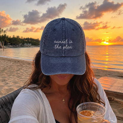 Sunset is the Plan - Limited Drop Travel Truths Hat