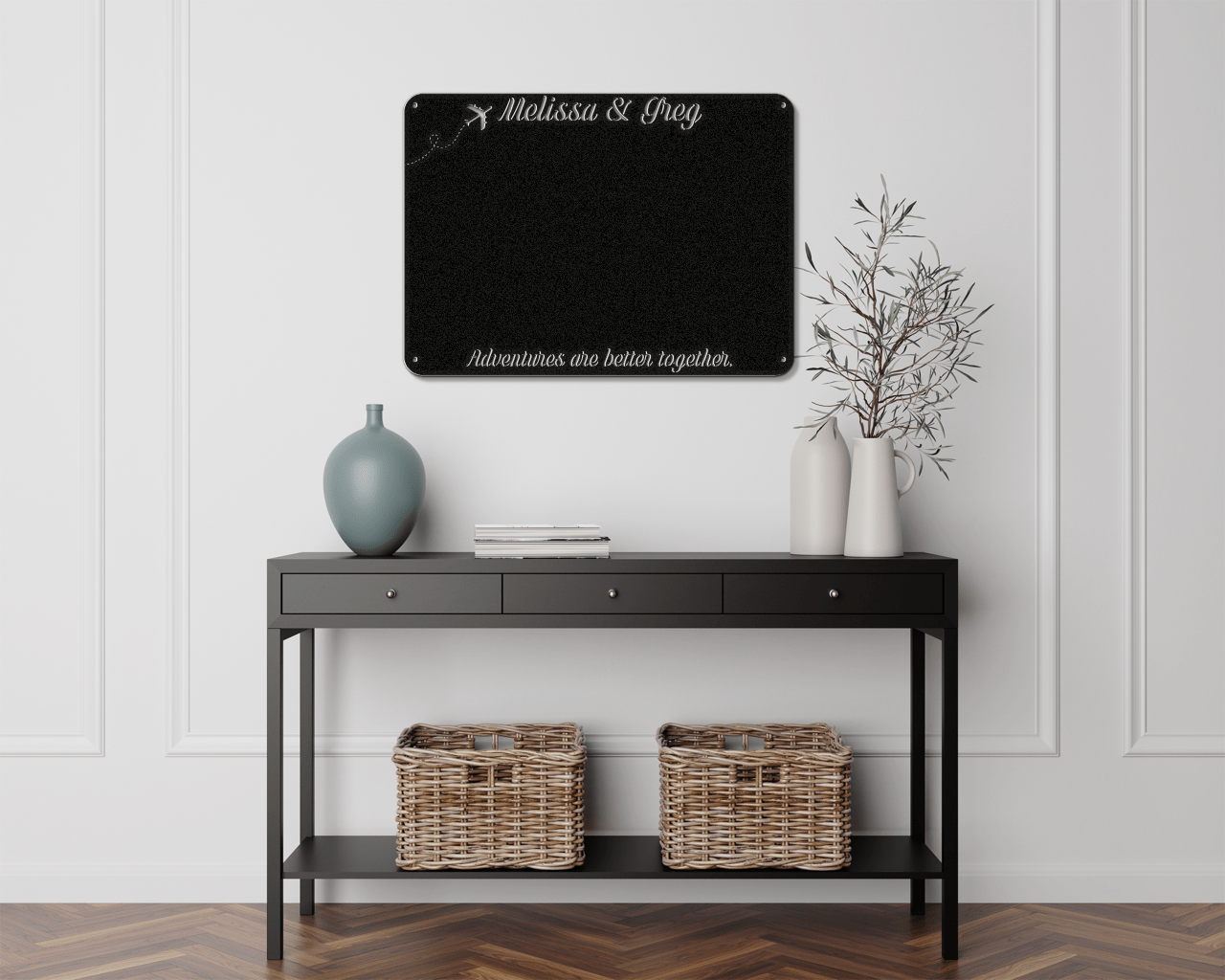 Adventures are Better Together Travel Magnet Display Board - Out of Office Outfitters - Die - Cut Sign