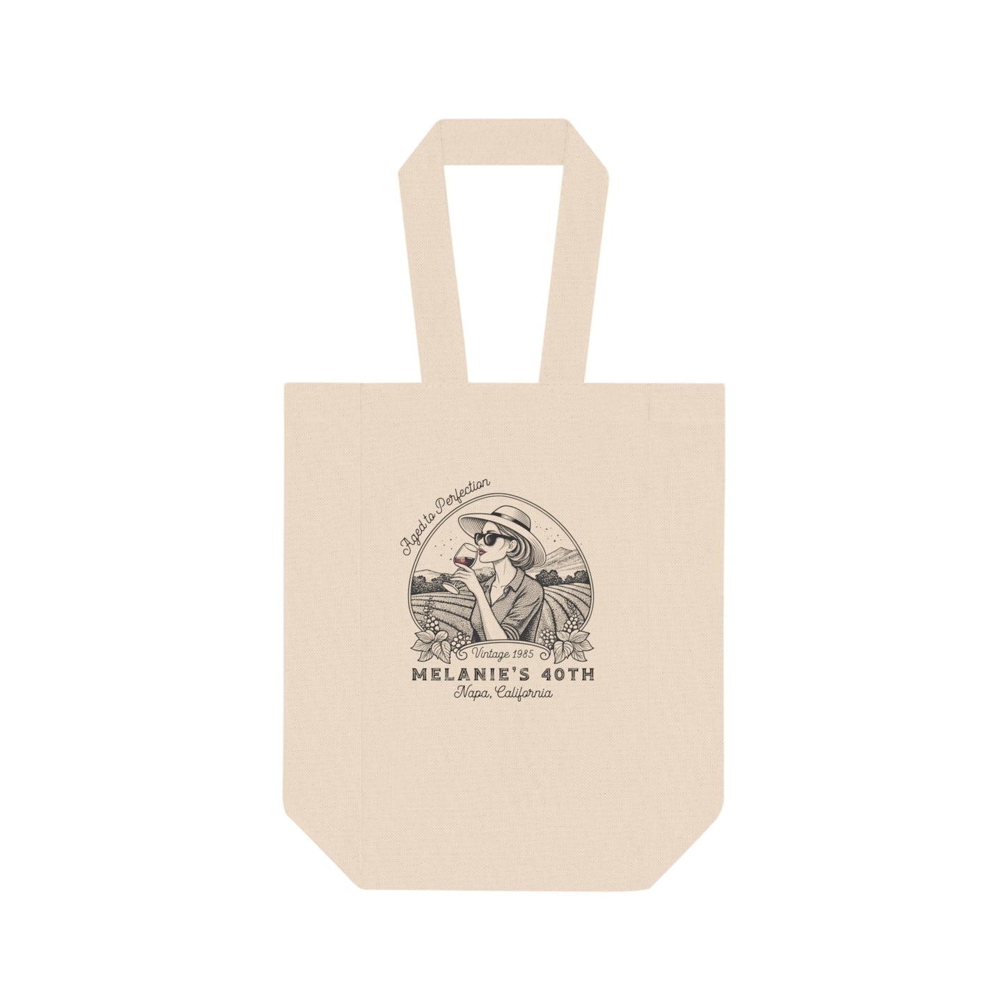 Aged to Perfection Birthday Wine Tote - Out of Office Outfitters - Accessories