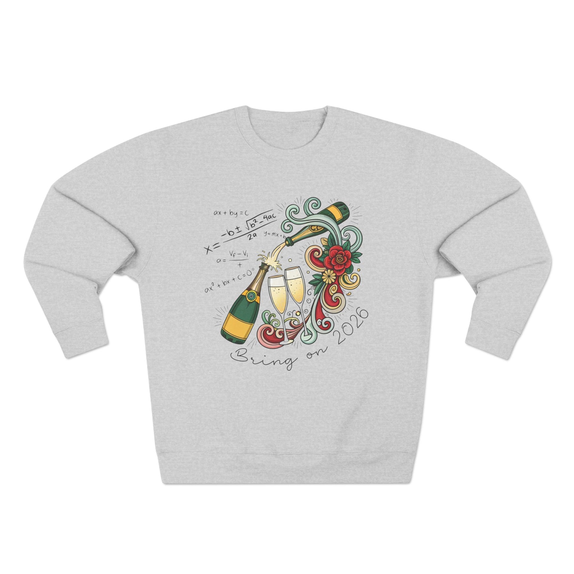Champagne Problems New Years Sweatshirt - Out of Office Outfitters - Sweatshirt