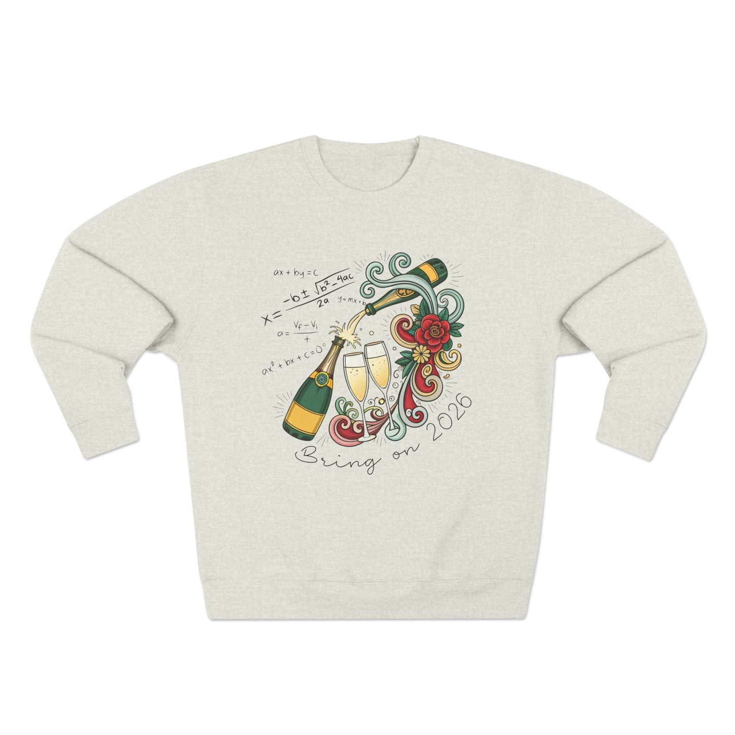 Champagne Problems New Years Sweatshirt - Out of Office Outfitters - Sweatshirt