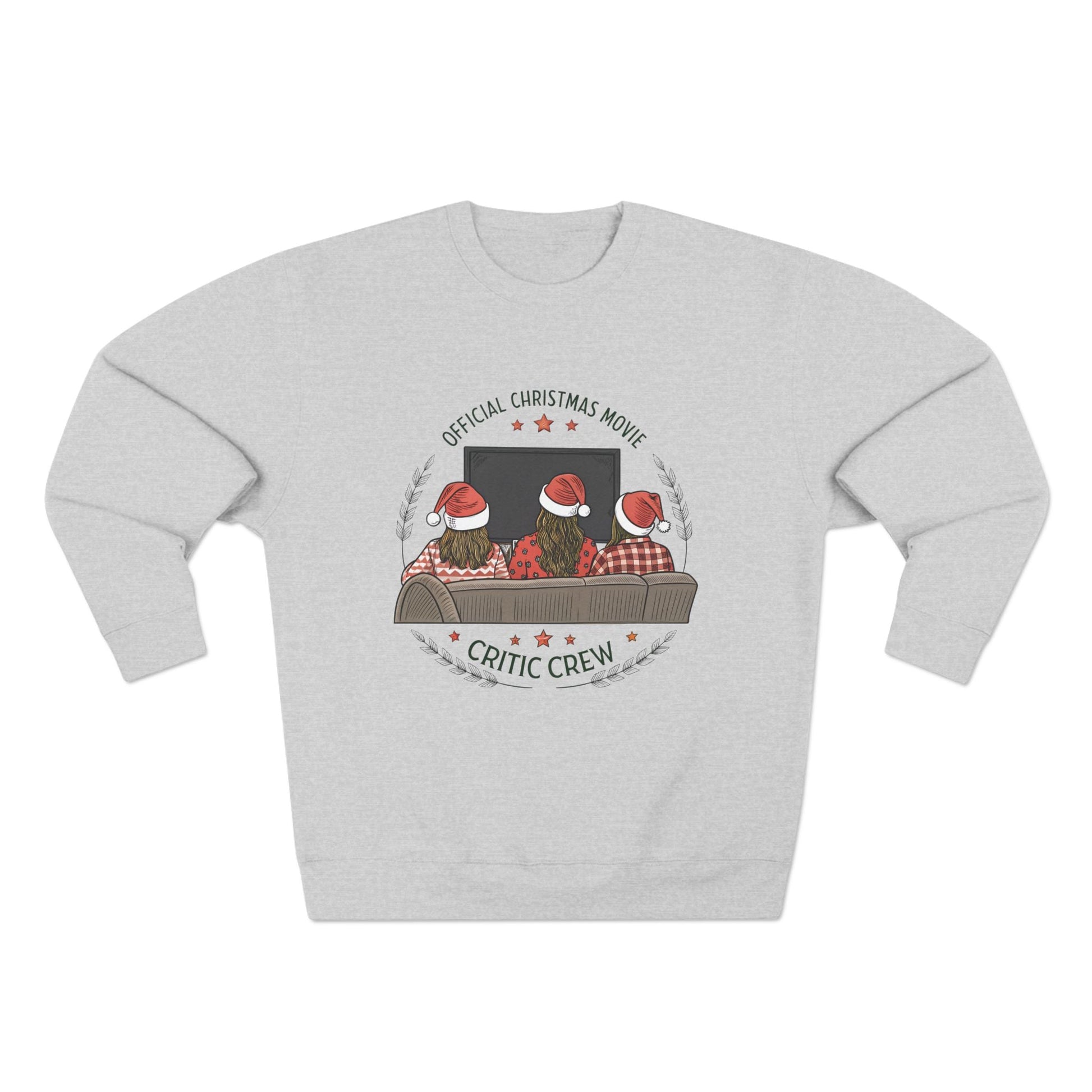 Christmas Movie Critic Crew Sweatshirt - Out of Office Outfitters - Sweatshirt