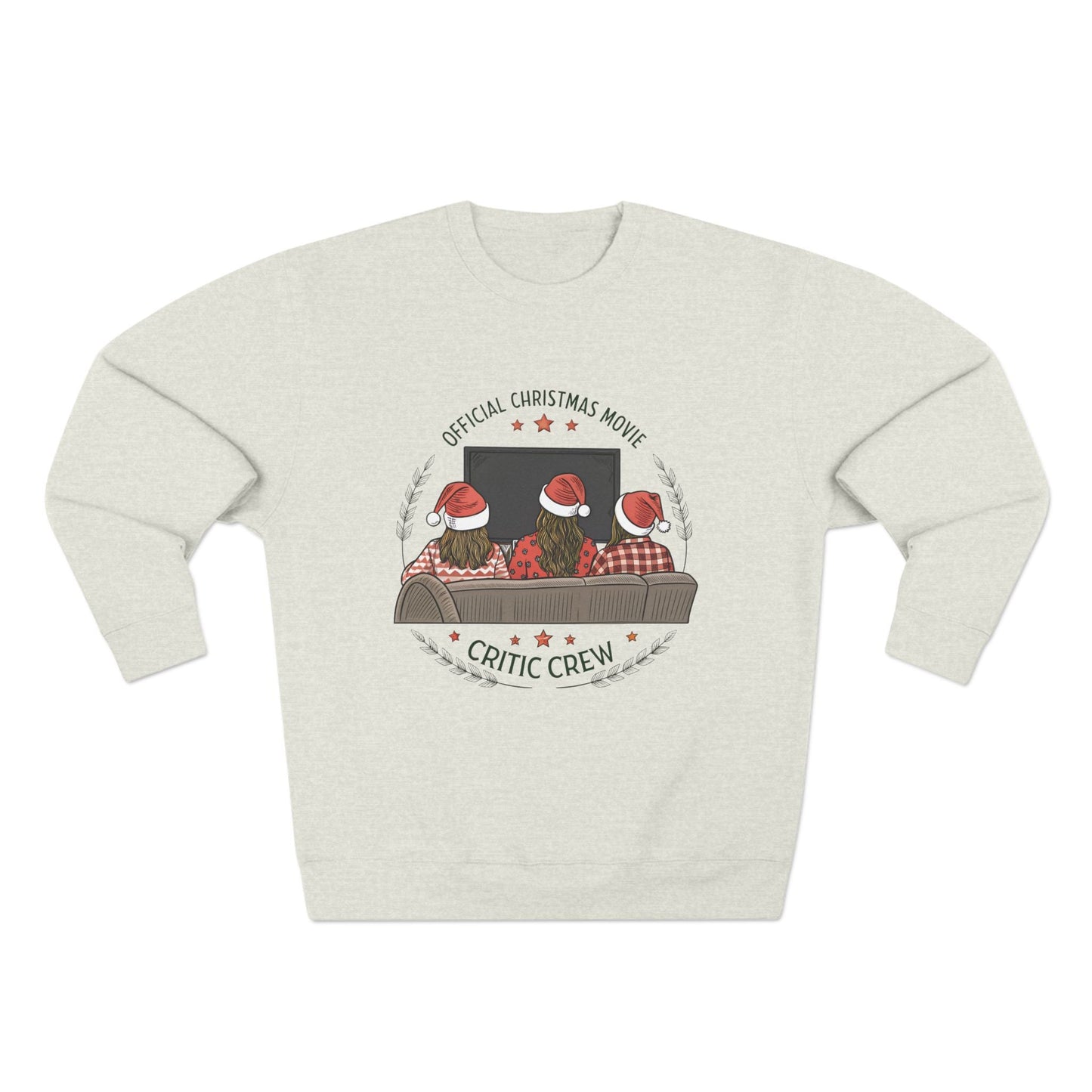 Christmas Movie Critic Crew Sweatshirt - Out of Office Outfitters - Sweatshirt
