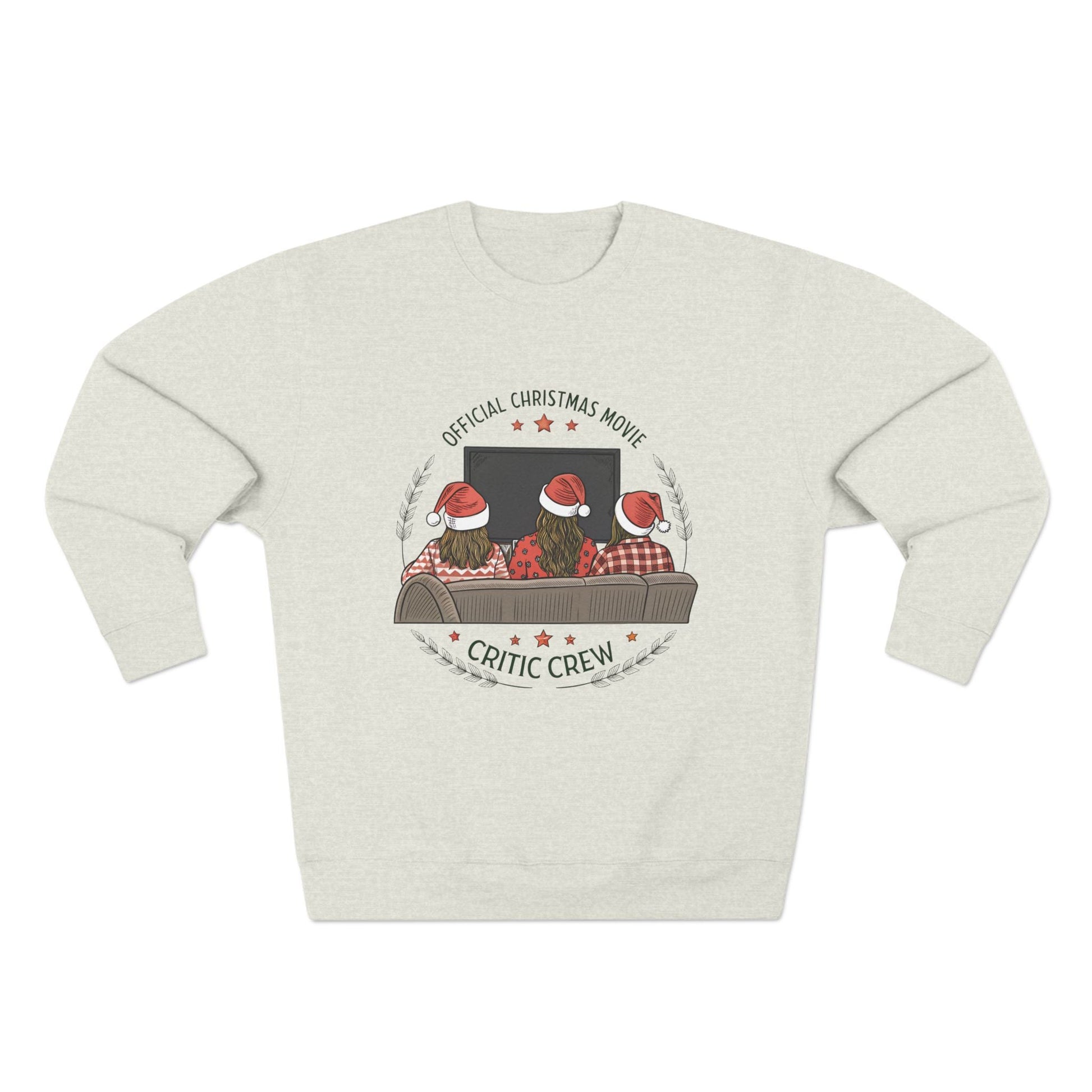 Christmas Movie Critic Crew Sweatshirt - Out of Office Outfitters - Sweatshirt