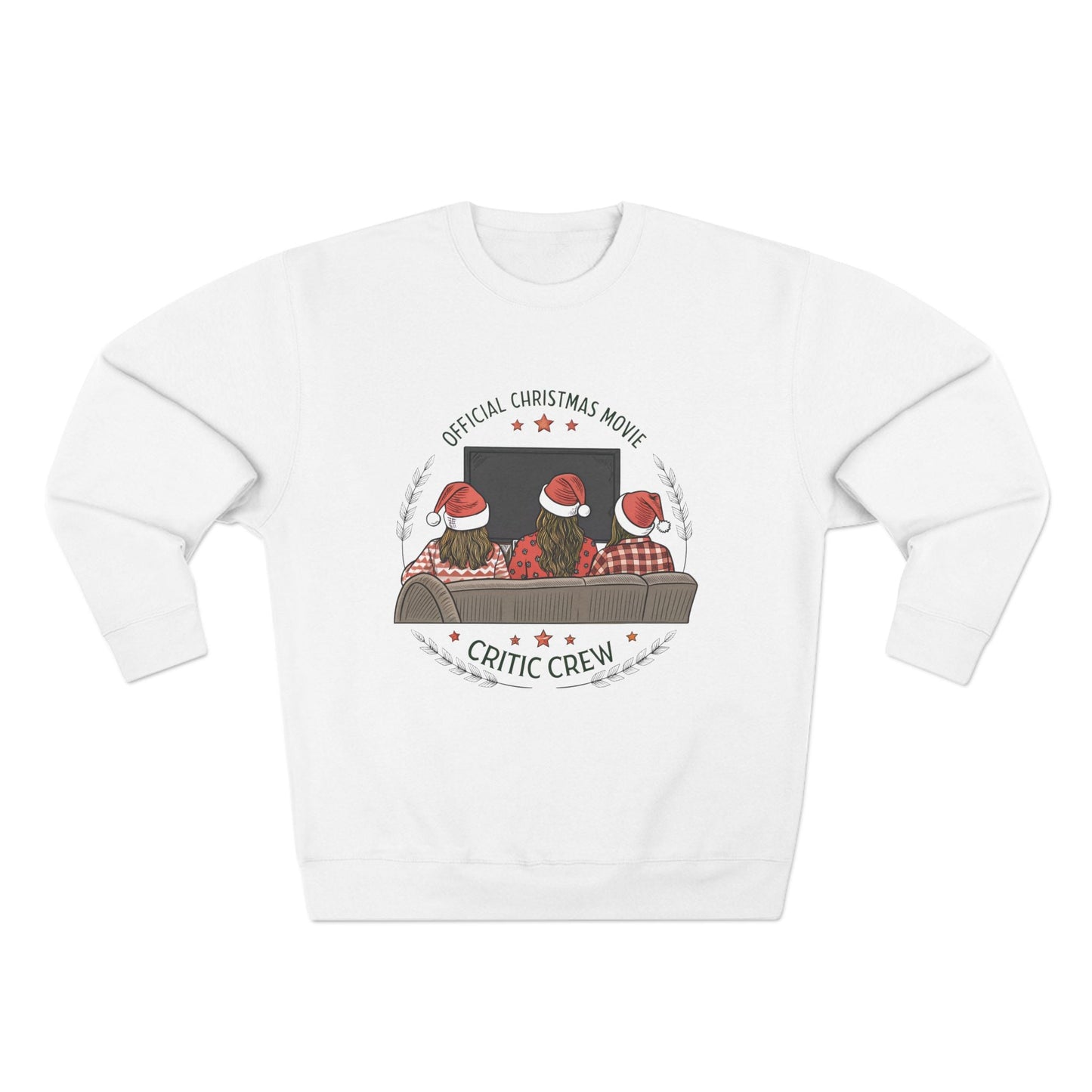 Christmas Movie Critic Crew Sweatshirt - Out of Office Outfitters - Sweatshirt