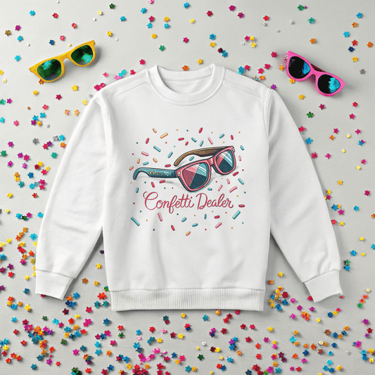 Confetti Dealer Sweatshirt - Out of Office Outfitters - Sweatshirt