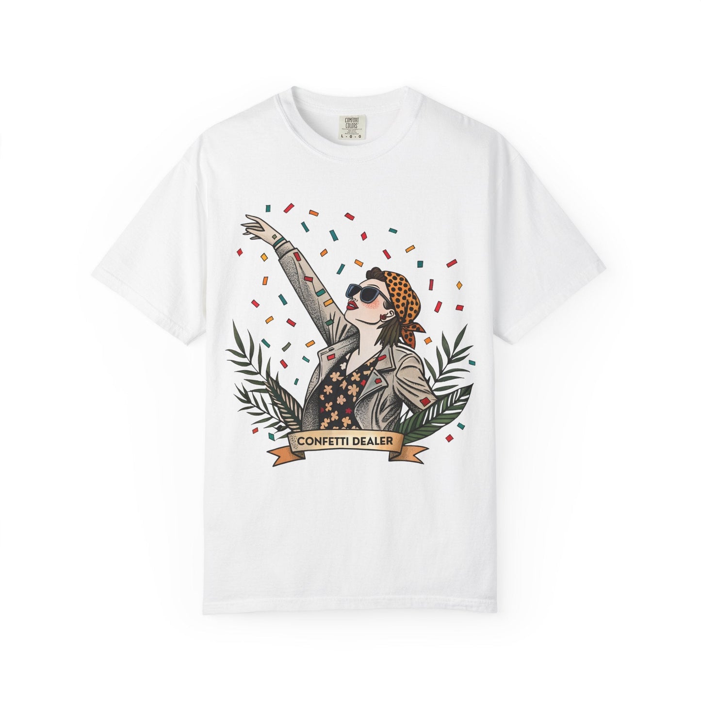 Confetti Dealer T-Shirt - Out of Office Outfitters - T-Shirt