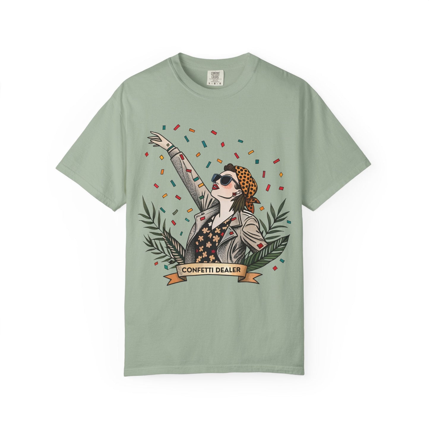 Confetti Dealer T-Shirt - Out of Office Outfitters - T-Shirt