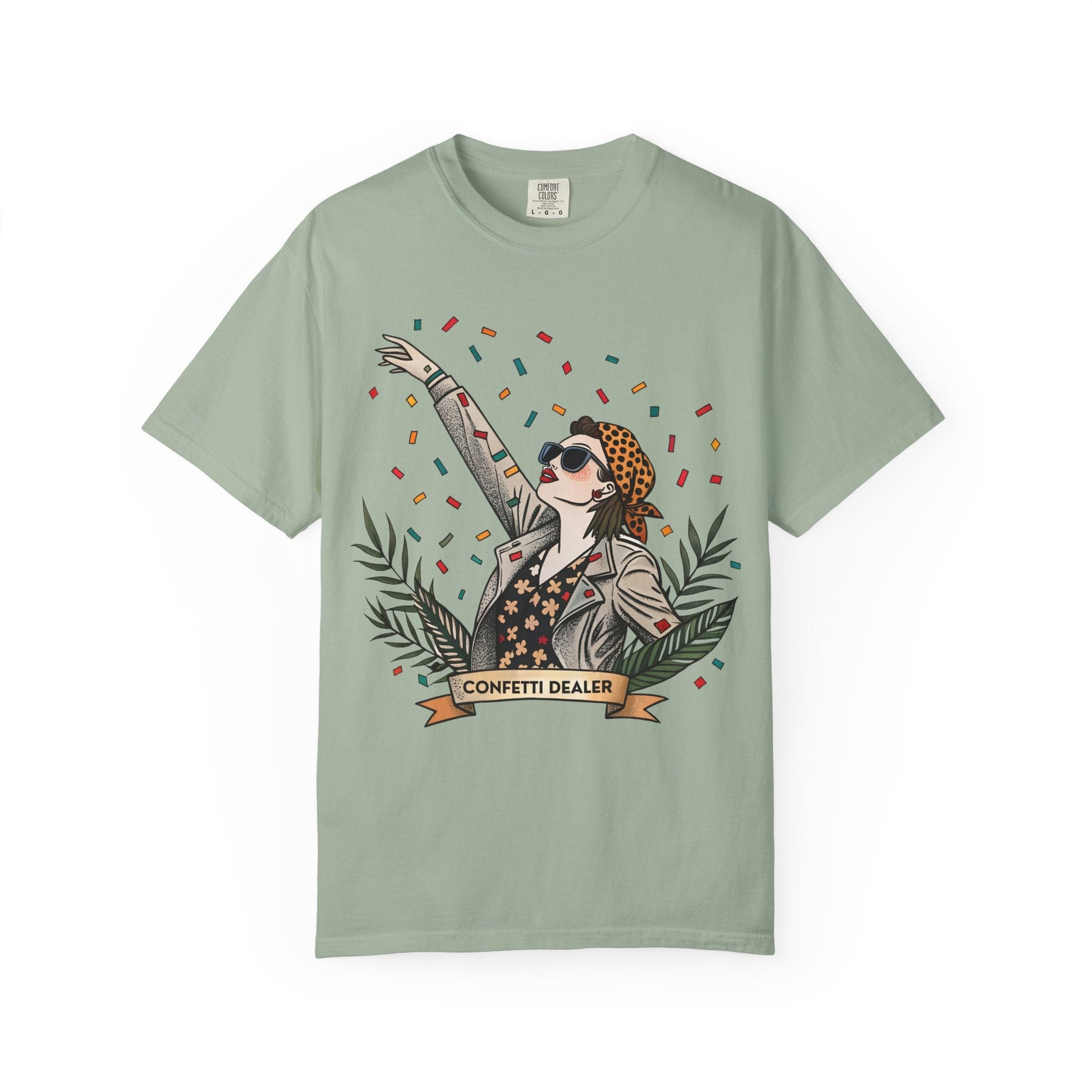 Confetti Dealer T-Shirt - Out of Office Outfitters - T-Shirt