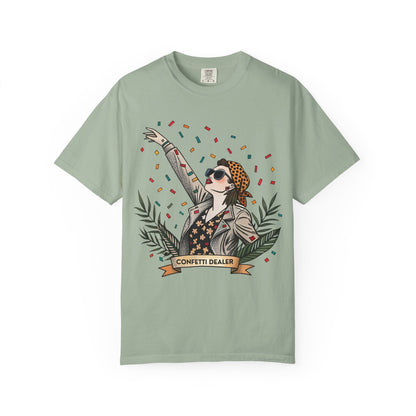 Confetti Dealer T-Shirt - Out of Office Outfitters - T-Shirt