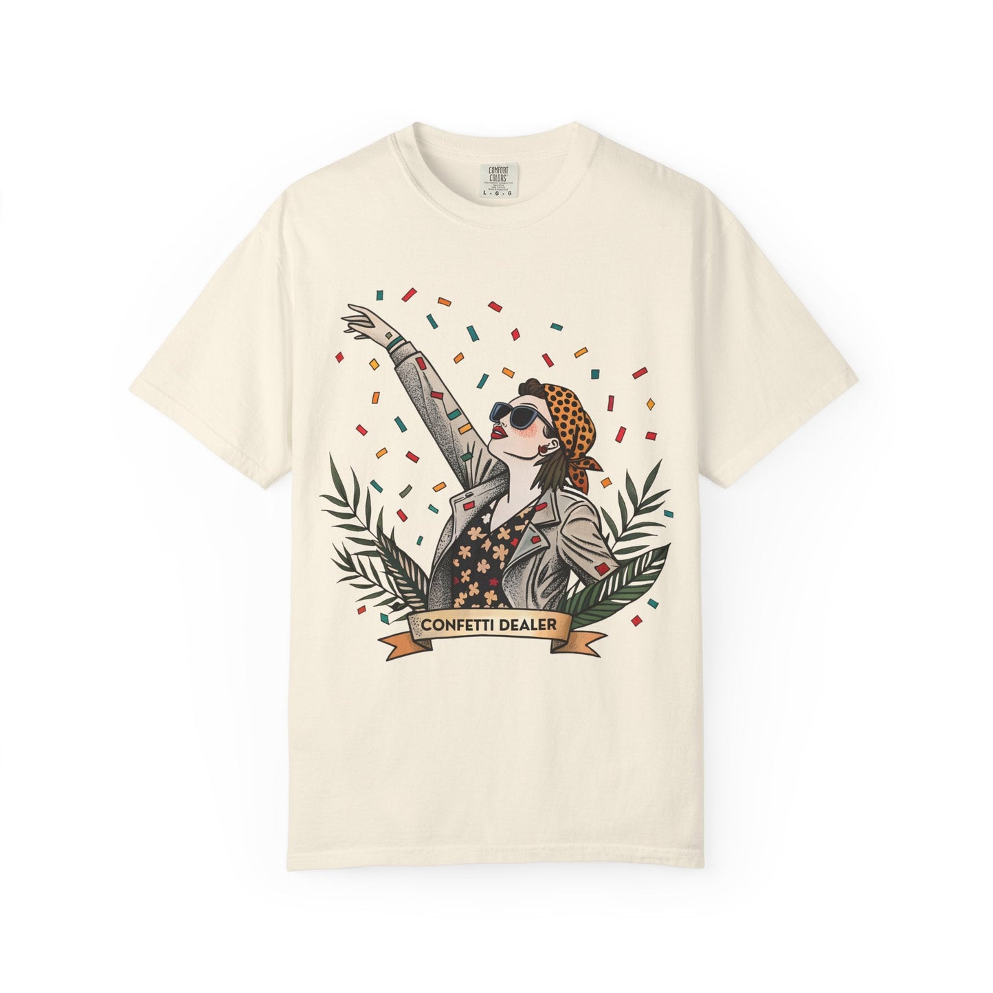 Confetti Dealer T-Shirt - Out of Office Outfitters - T-Shirt