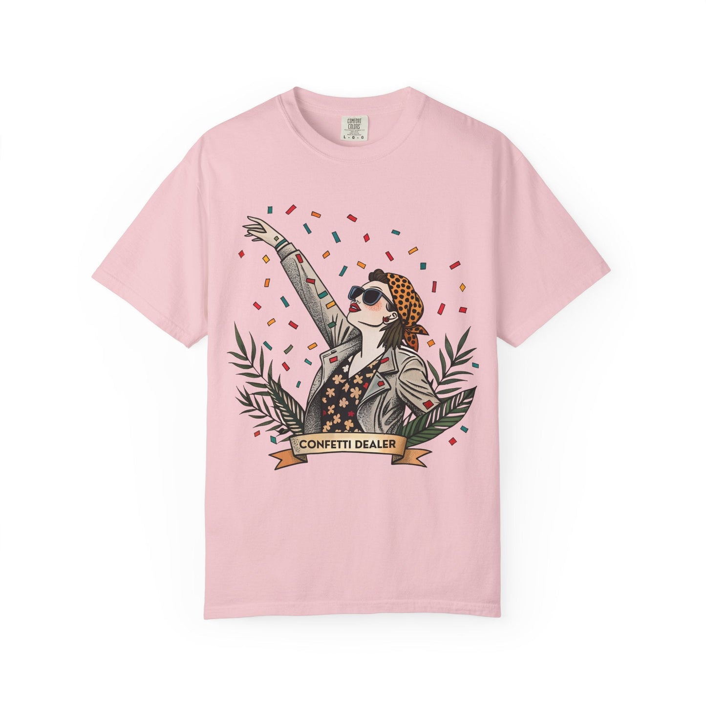 Confetti Dealer T-Shirt - Out of Office Outfitters - T-Shirt