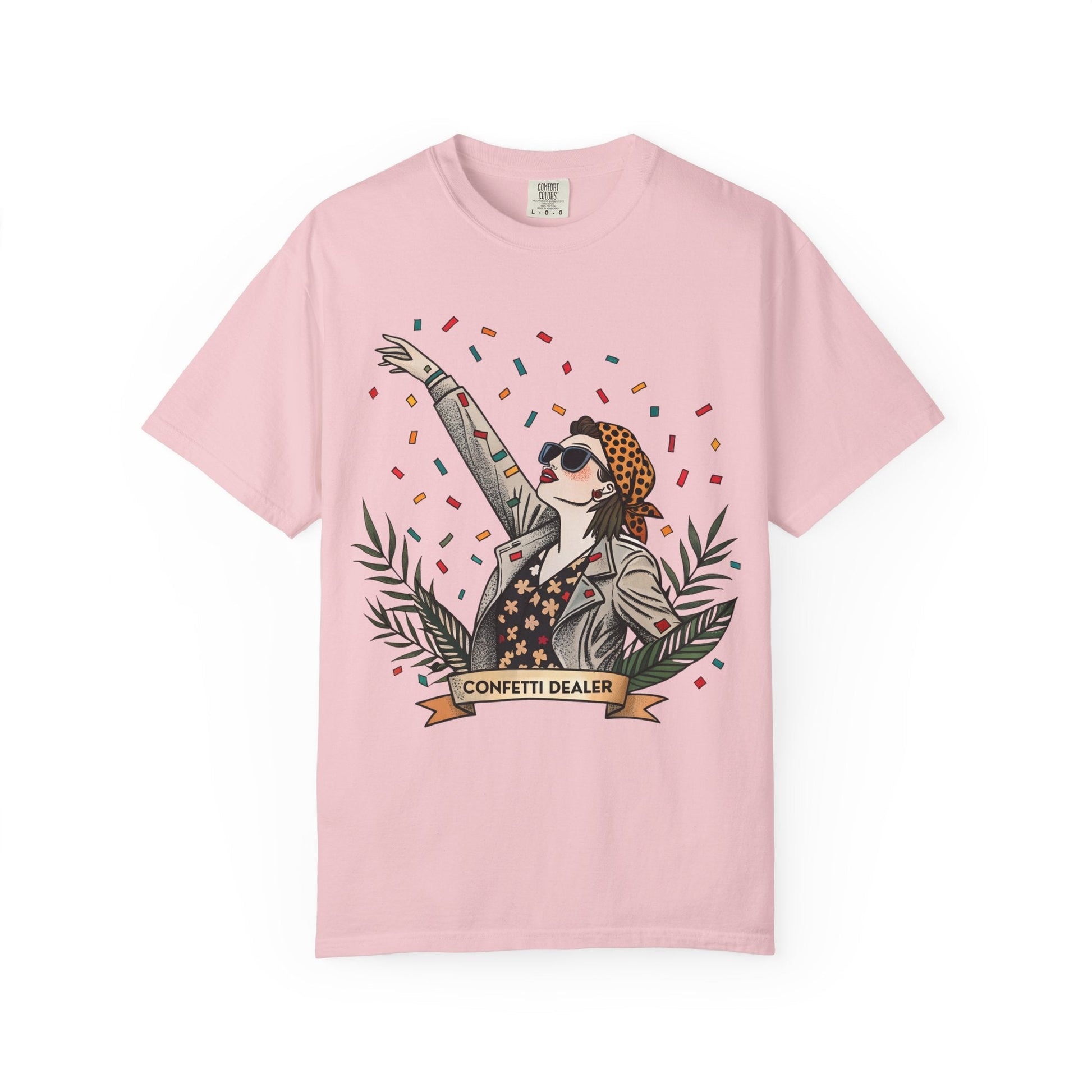 Confetti Dealer T-Shirt - Out of Office Outfitters - T-Shirt