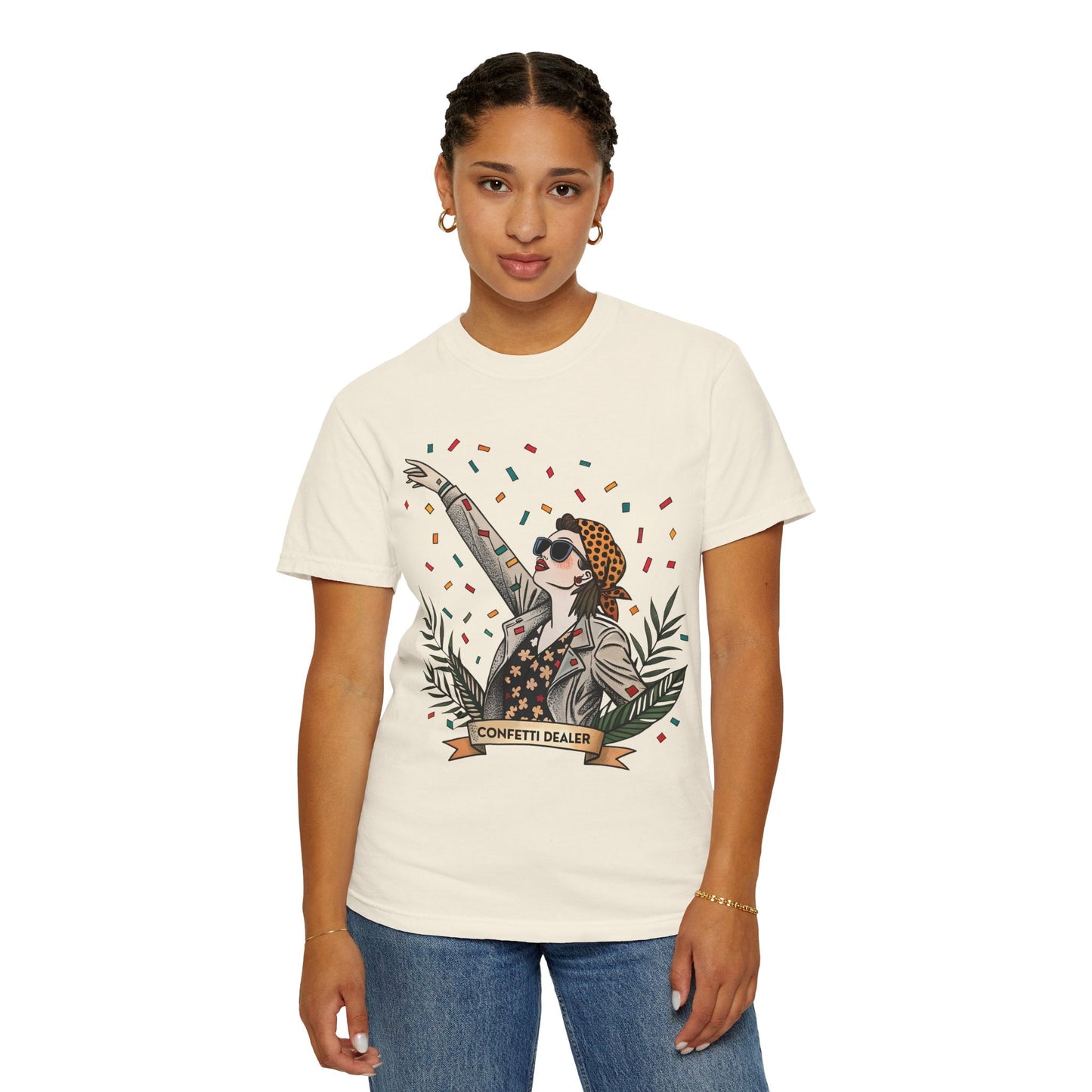 Confetti Dealer T-Shirt - Out of Office Outfitters - T-Shirt