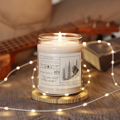 Cozy Enough for a Sasquatch Personalized Giftable Candle for Adventurers - Out of Office Outfitters - Home Decor
