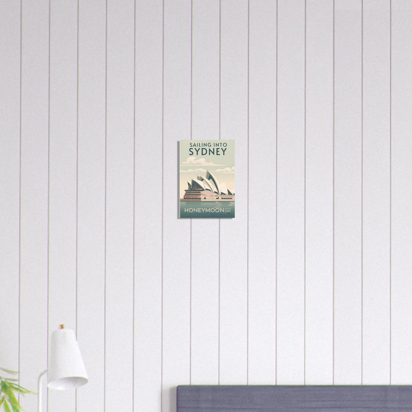 Custom Iconic Location Minimalist Vintage Travel Poster - Out of Office Outfitters - Print Material