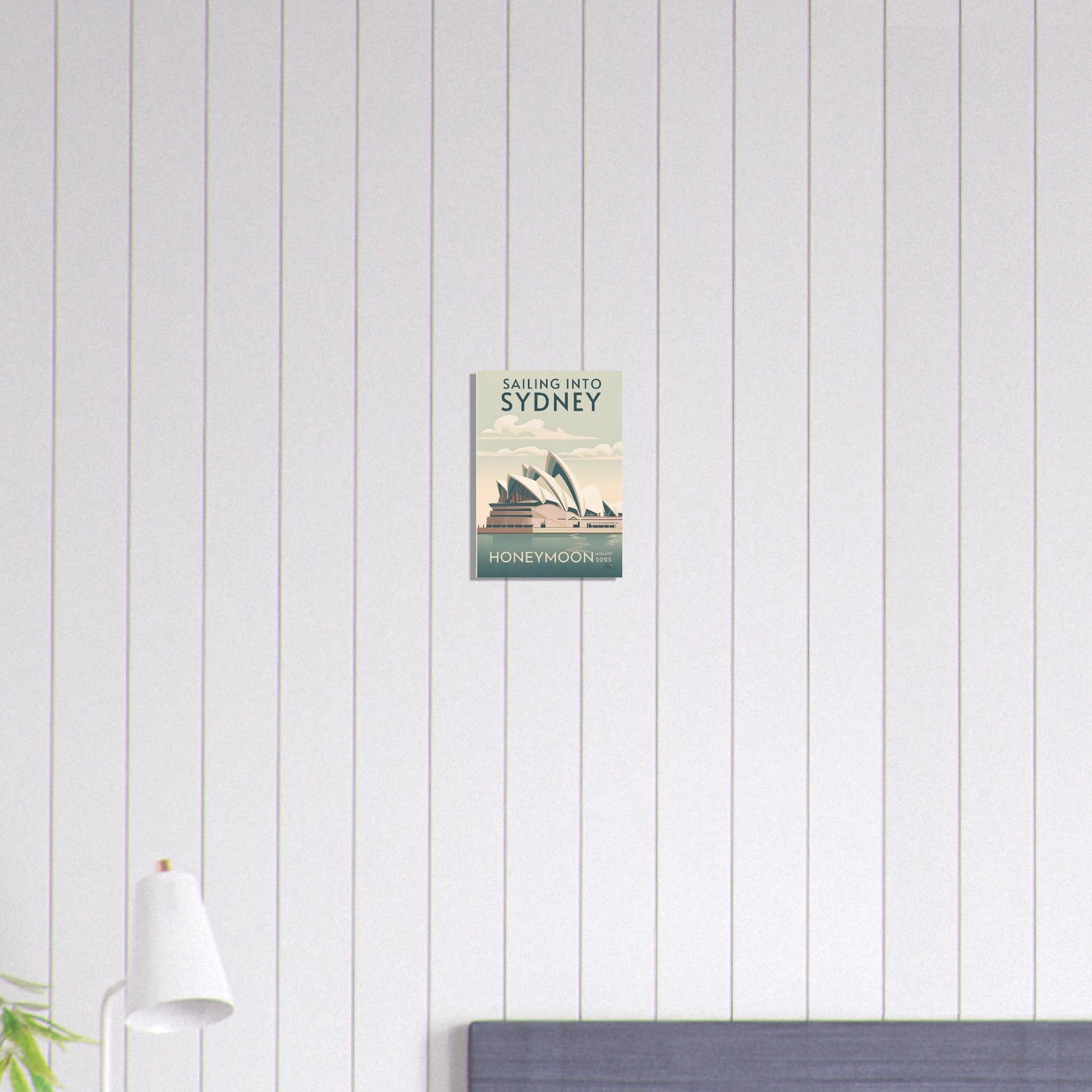 Custom Iconic Location Minimalist Vintage Travel Poster - Out of Office Outfitters - Print Material