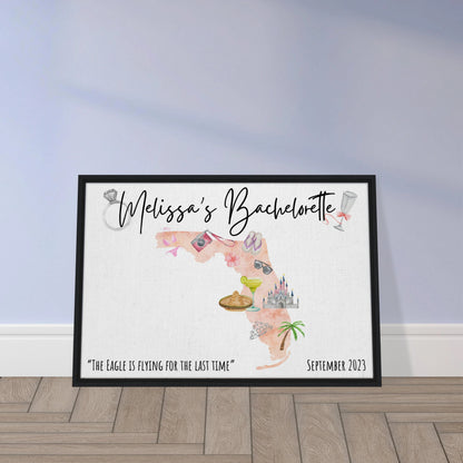 Custom Vacation Keepsake Map or Guestbook - Perfect for Honeymoons, Reunions, or Milestone Trips - Out of Office Outfitters - Print Material