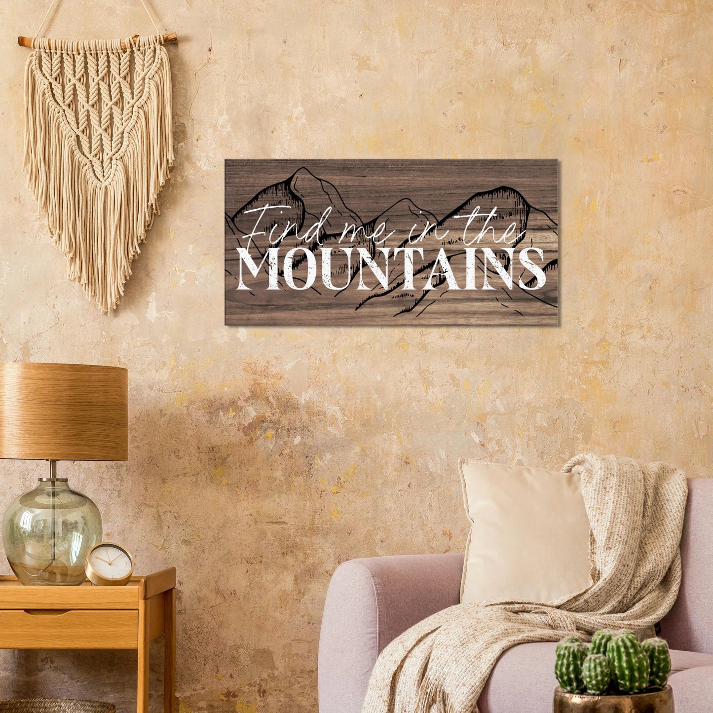 Find Me in the Mountains Canvas Wall Art - Out of Office Outfitters - Print Material
