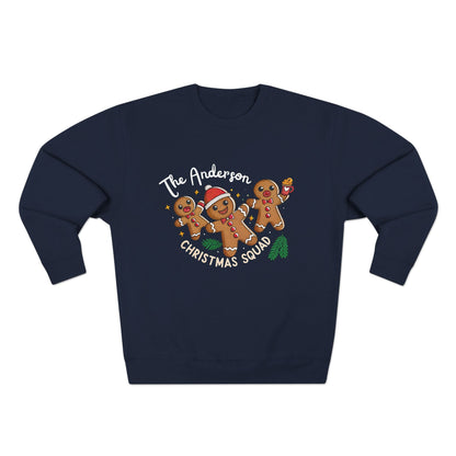 Gingerbread Squad Christmas Sweatshirt - Out of Office Outfitters - Sweatshirt