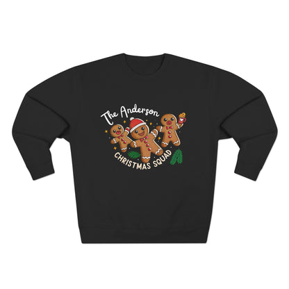 Gingerbread Squad Christmas Sweatshirt - Out of Office Outfitters - Sweatshirt