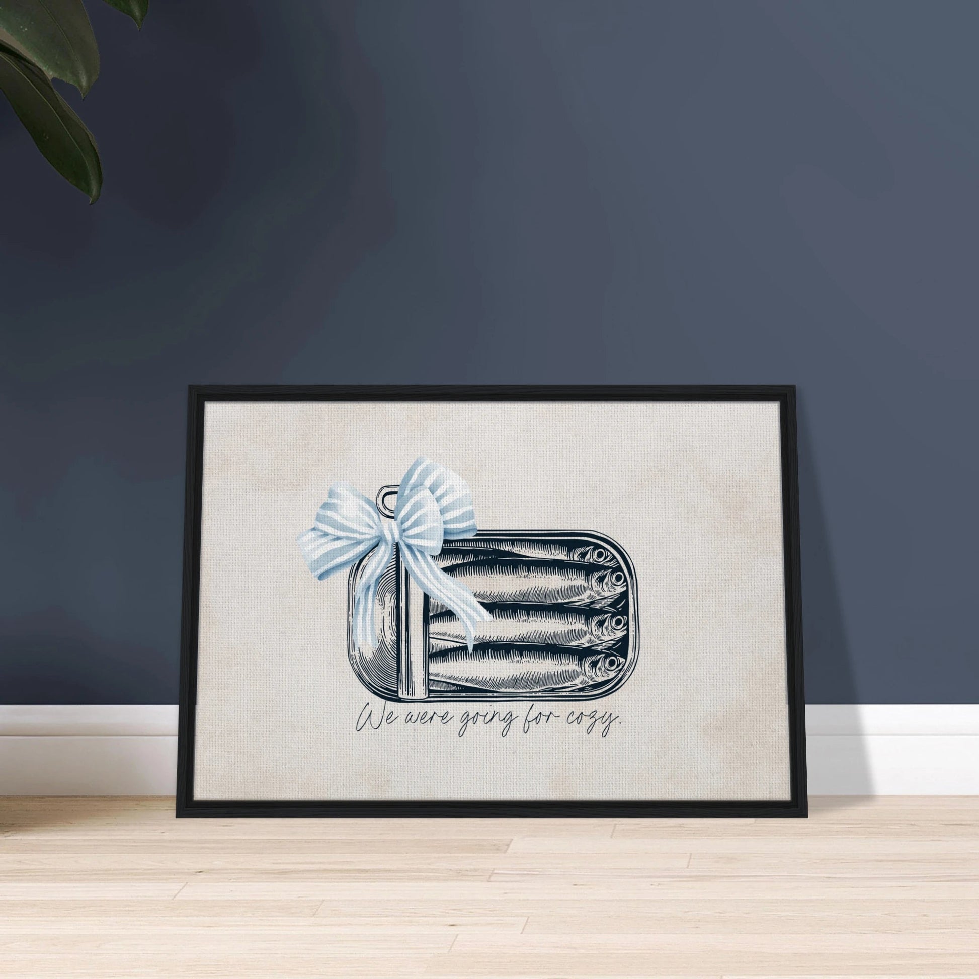 Going For Cozy Coastal Chic Sardine Wall Art - Out of Office Outfitters - Print Material