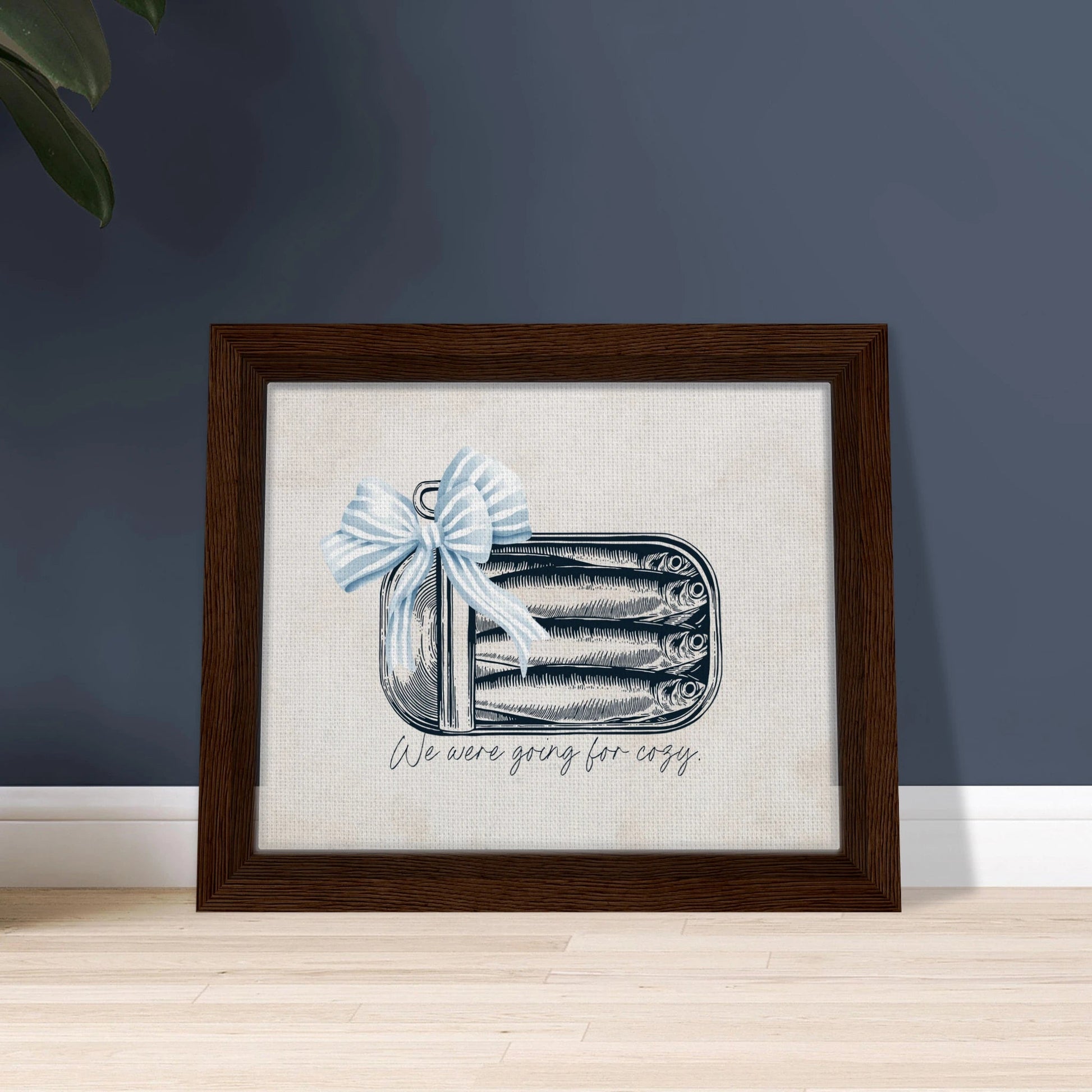 Going For Cozy Coastal Chic Sardine Wall Art - Out of Office Outfitters - Print Material