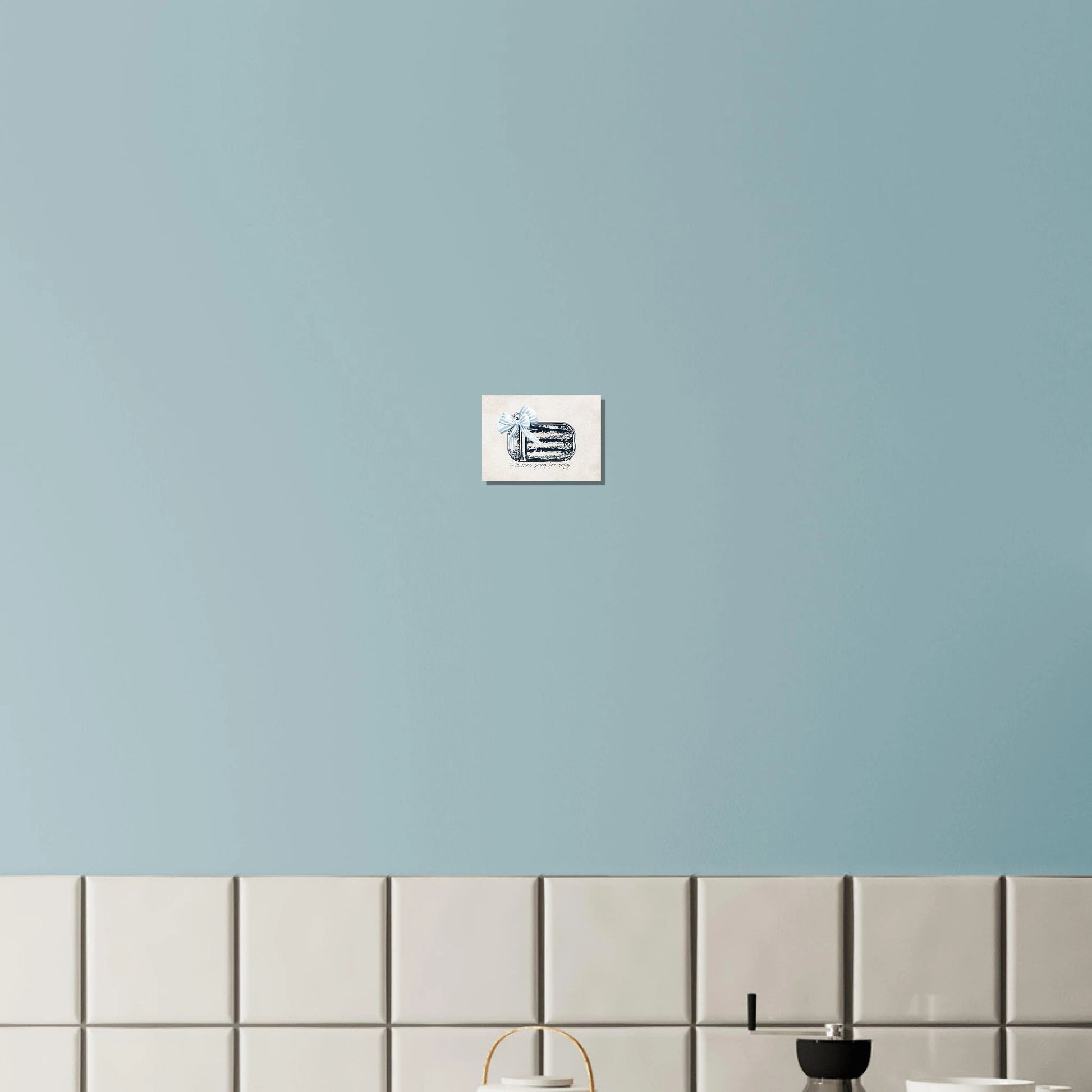 Going For Cozy Coastal Chic Sardine Wall Art - Out of Office Outfitters - Print Material