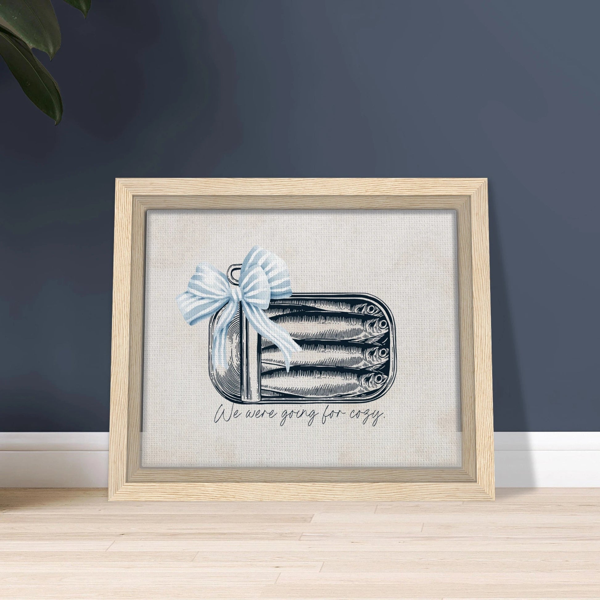 Going For Cozy Coastal Chic Sardine Wall Art - Out of Office Outfitters - Print Material