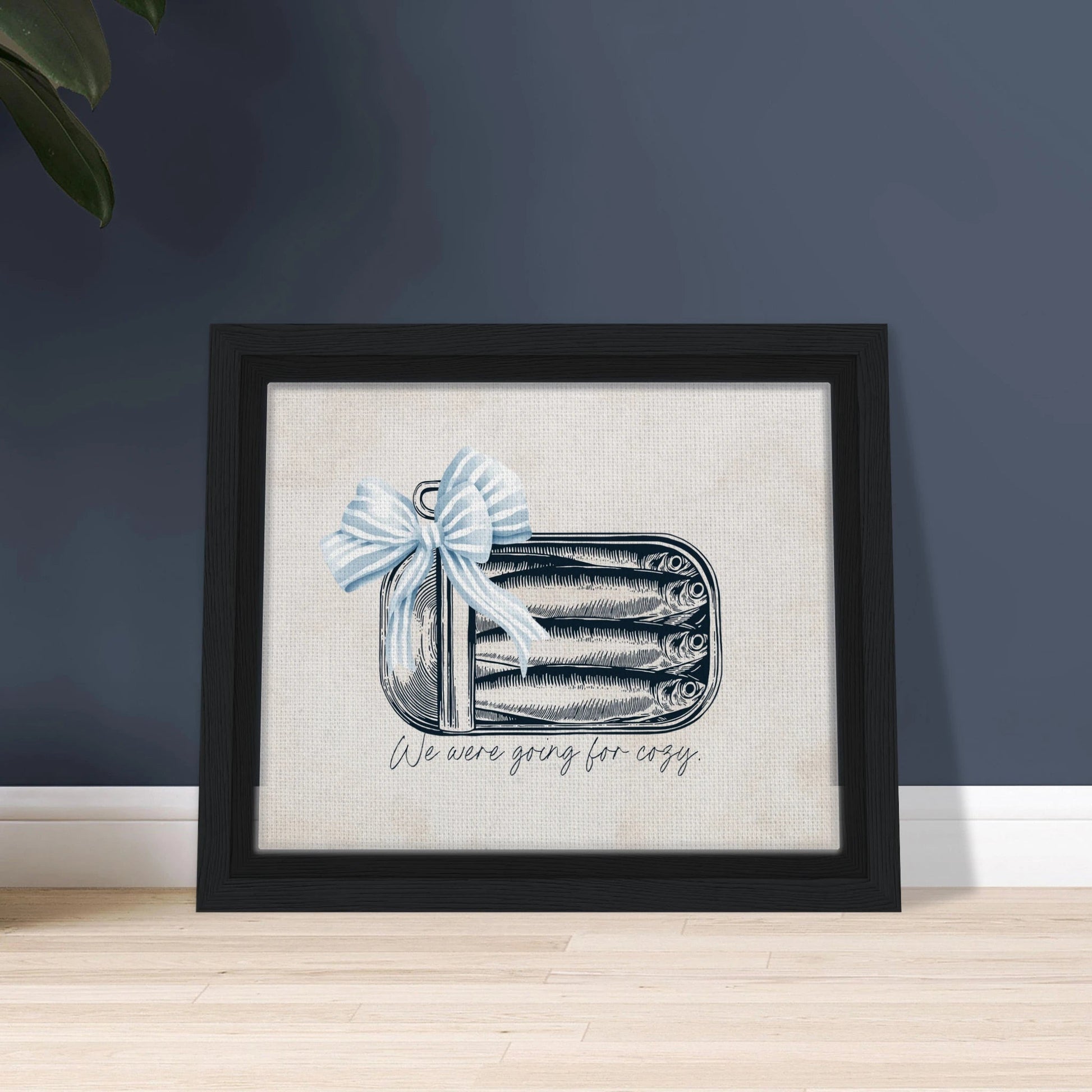 Going For Cozy Coastal Chic Sardine Wall Art - Out of Office Outfitters - Print Material