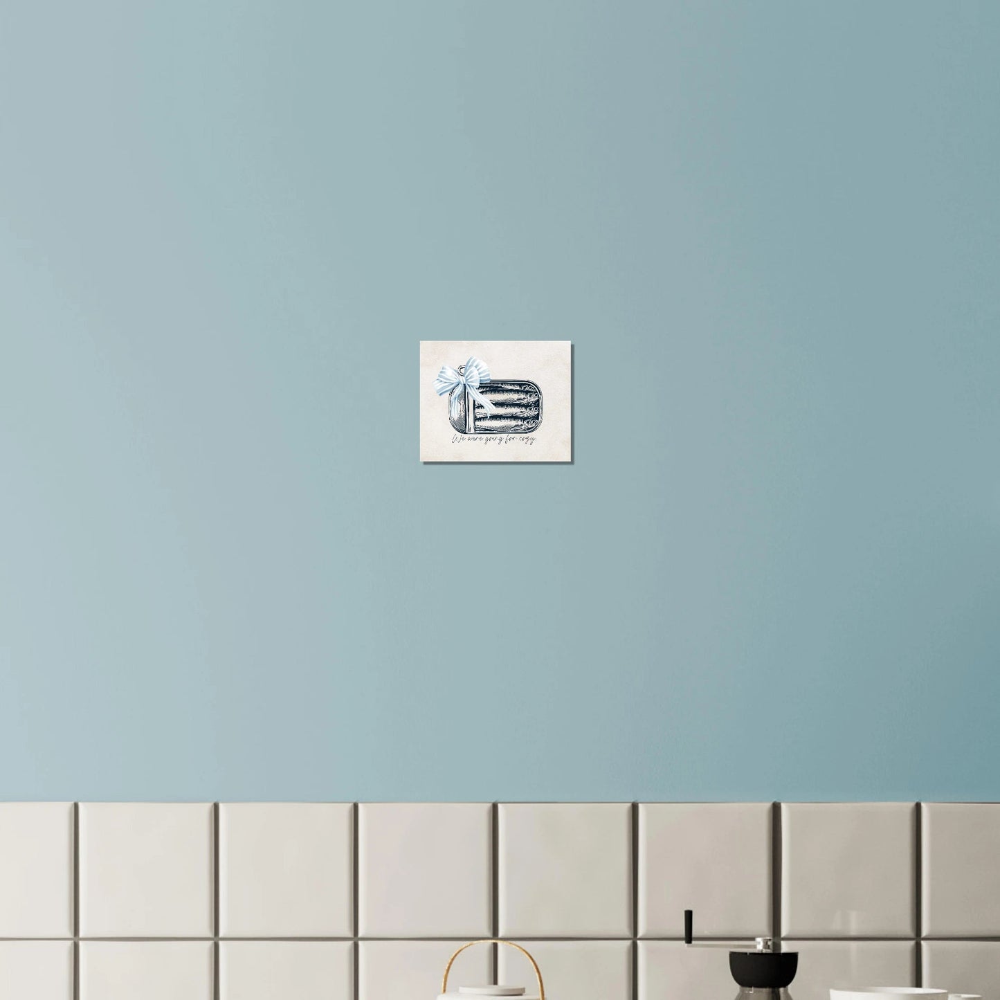 Going For Cozy Coastal Chic Sardine Wall Art - Out of Office Outfitters - Print Material