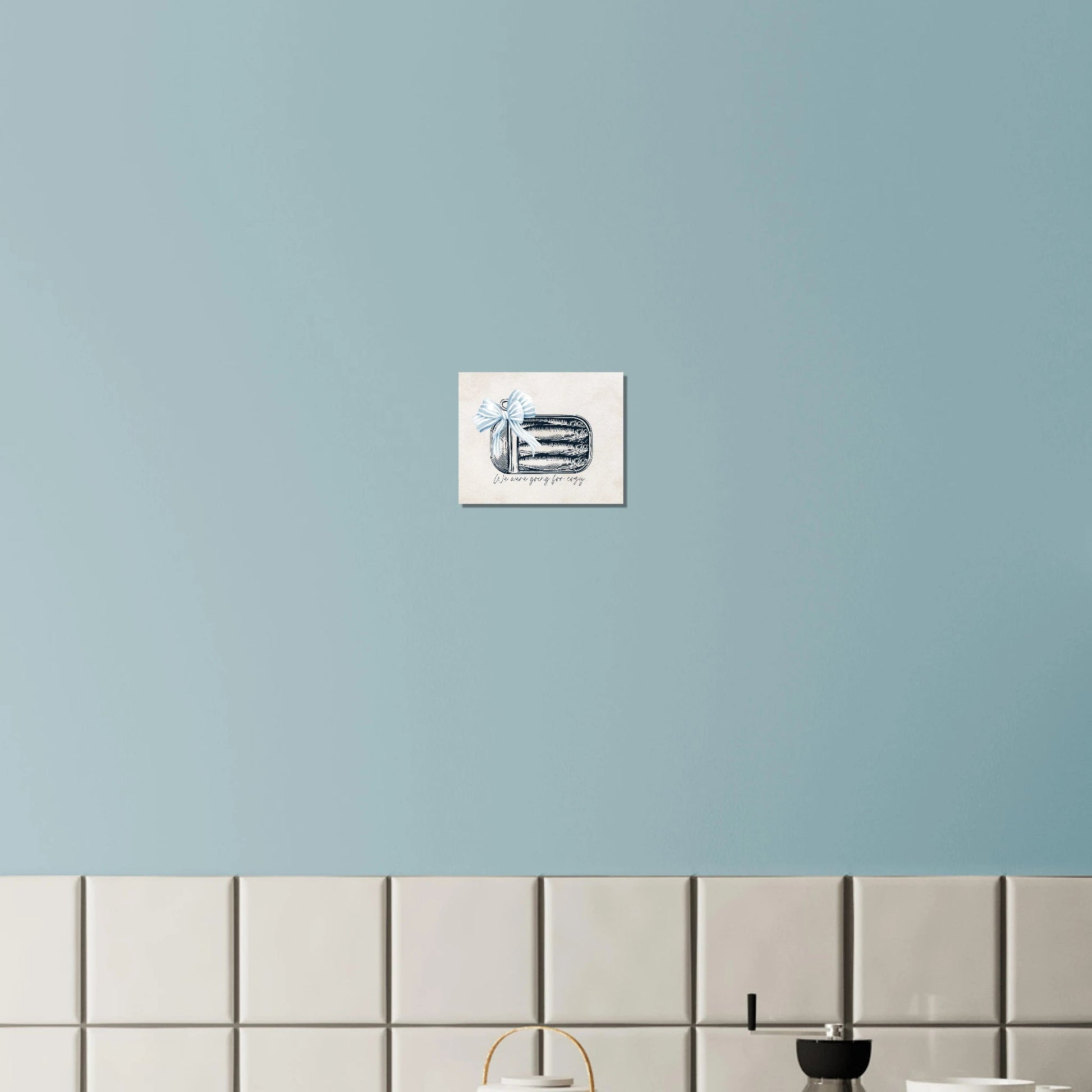 Going For Cozy Coastal Chic Sardine Wall Art - Out of Office Outfitters - Print Material