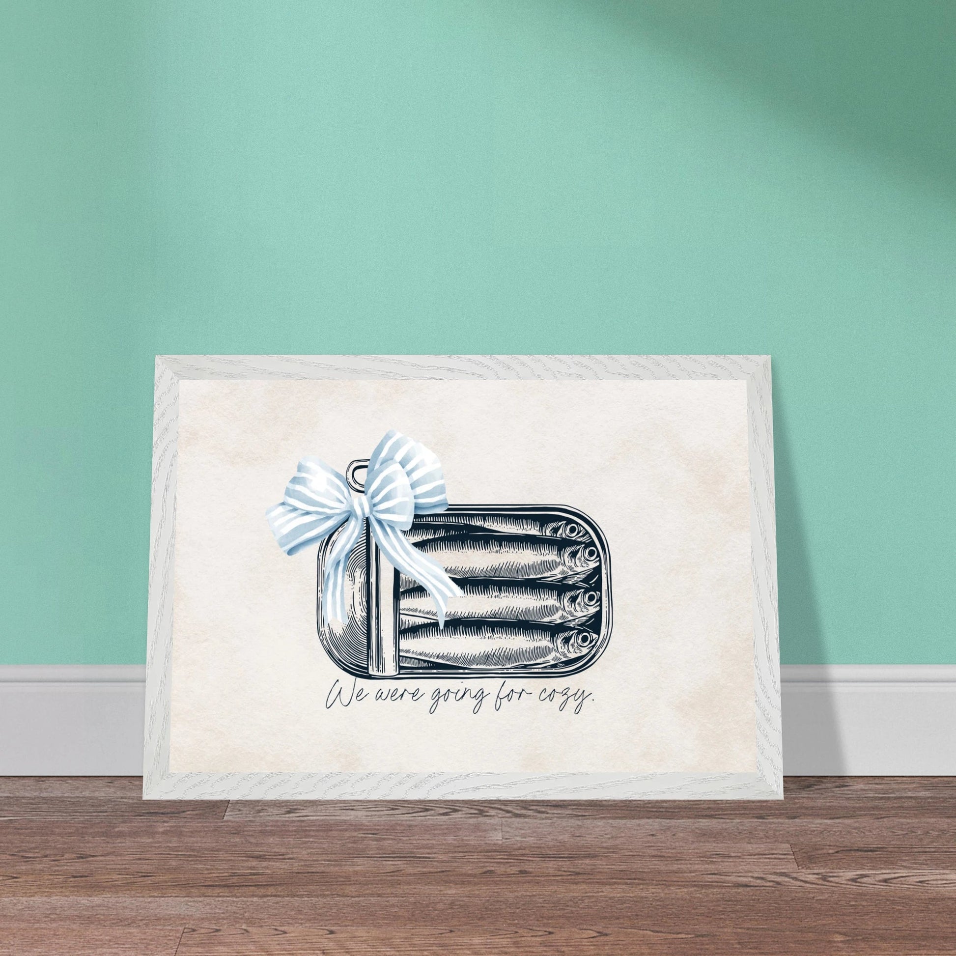 Going For Cozy Coastal Chic Sardine Wall Art - Out of Office Outfitters - Print Material