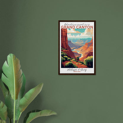 Grand Canyon Travel Daydreams Canvas - Out of Office Outfitters - Print Material