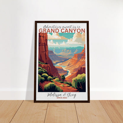 Grand Canyon Travel Daydreams Canvas - Out of Office Outfitters - Print Material
