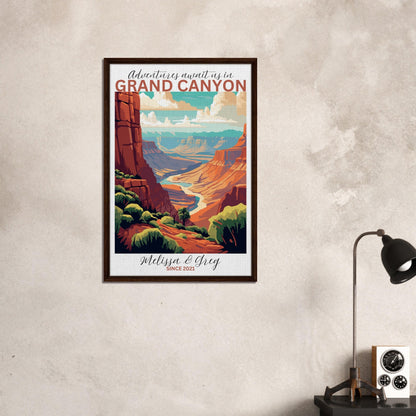 Grand Canyon Travel Daydreams Canvas - Out of Office Outfitters - Print Material