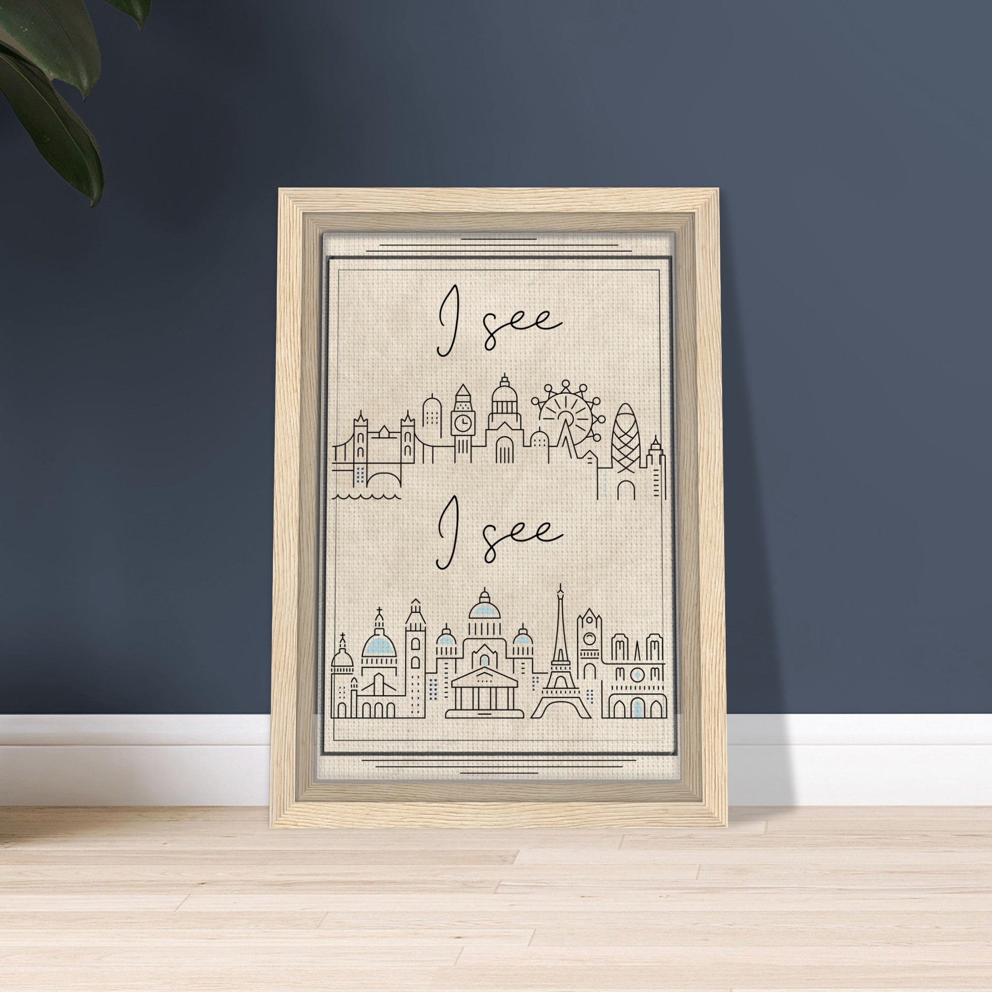 I see... Framed Canvas - Out of Office Outfitters - Print Material