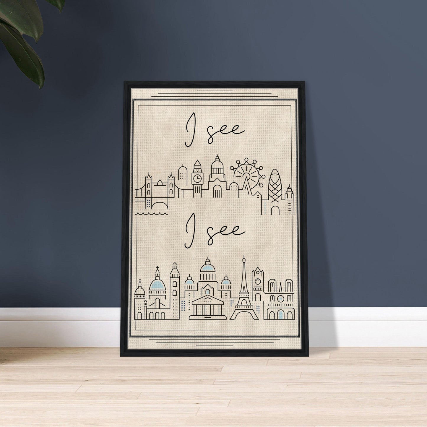 I see... Framed Canvas - Out of Office Outfitters - Print Material