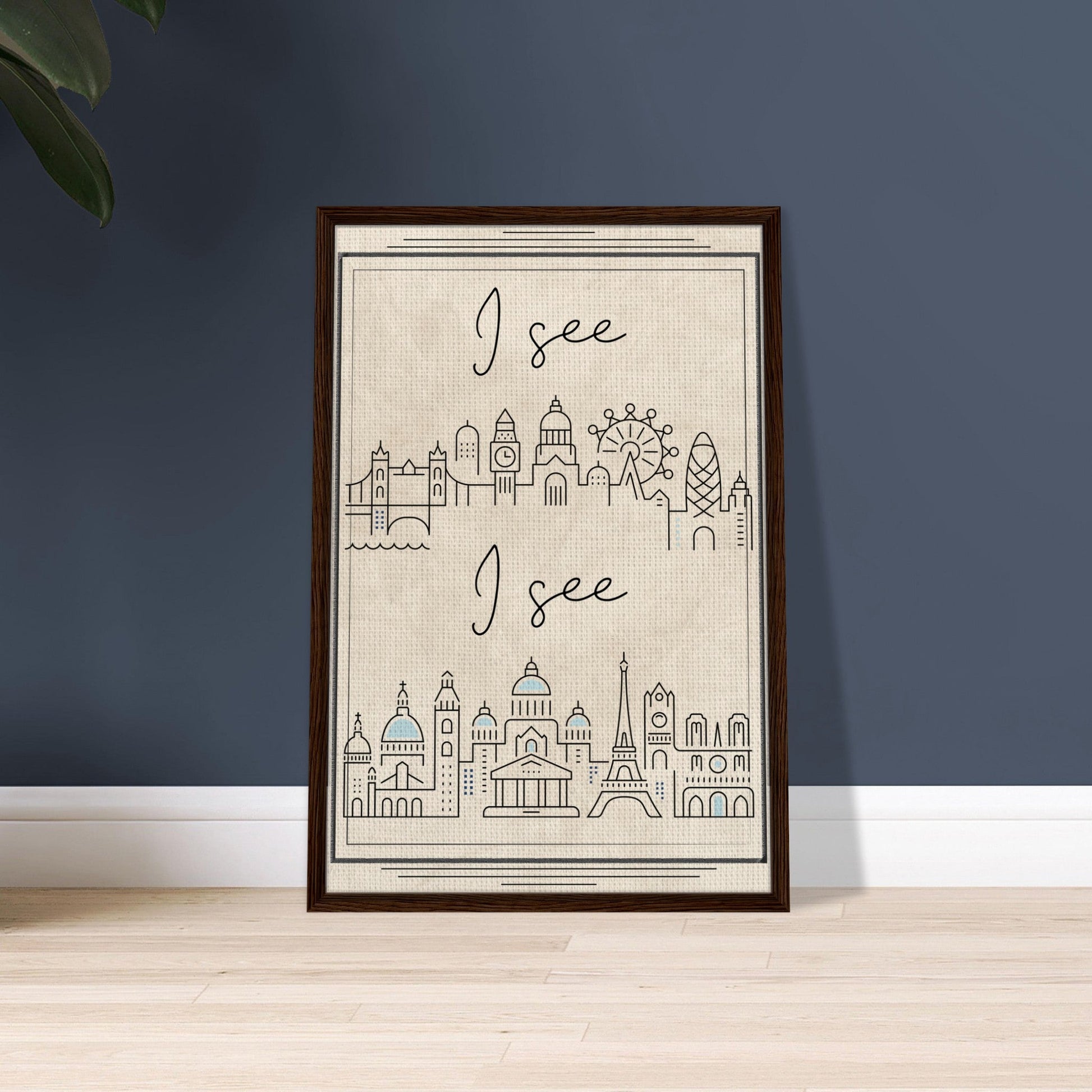 I see... Framed Canvas - Out of Office Outfitters - Print Material