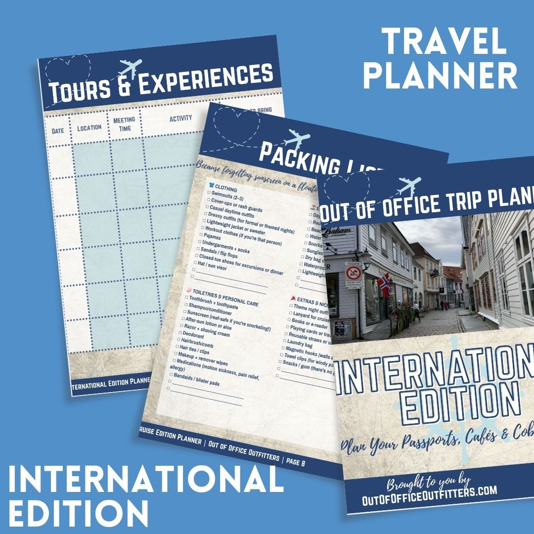✈️ International Edition Trip Planner – Free Download - Out of Office Outfitters - 