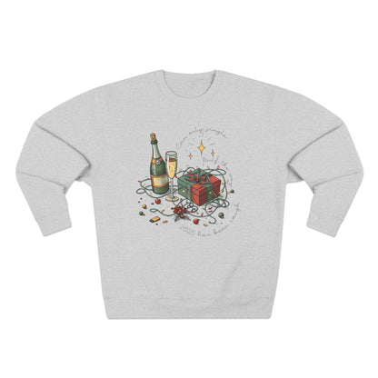 Jingle Half the Way Christmas Sweatshirt - Out of Office Outfitters - Sweatshirt