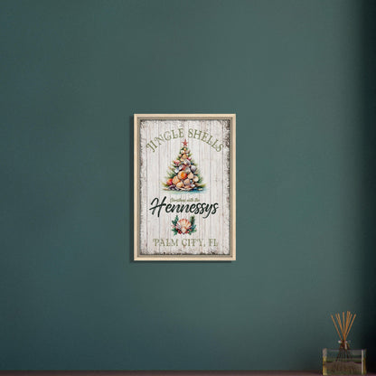 Jingle Shells Christmas Canvas - Out of Office Outfitters - Print Material