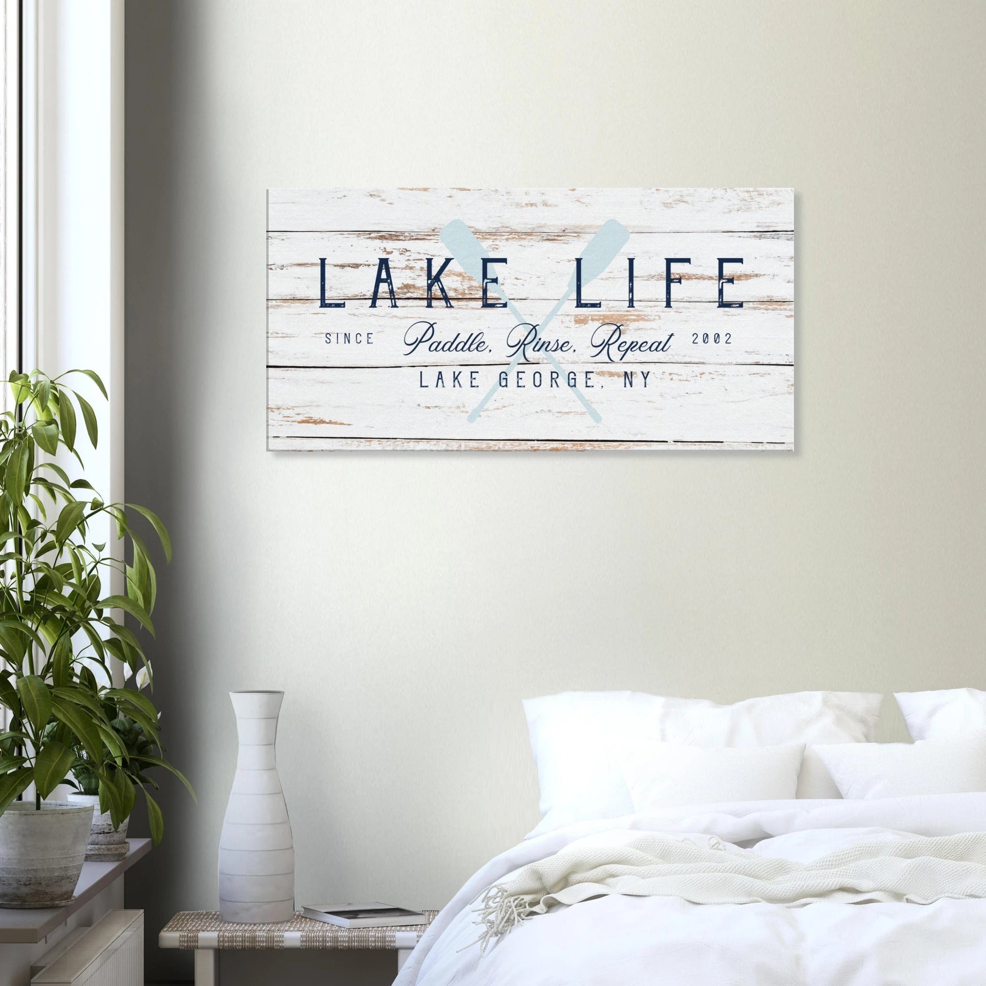 Lake Life Canvas Wall Art - Out of Office Outfitters - Print Material