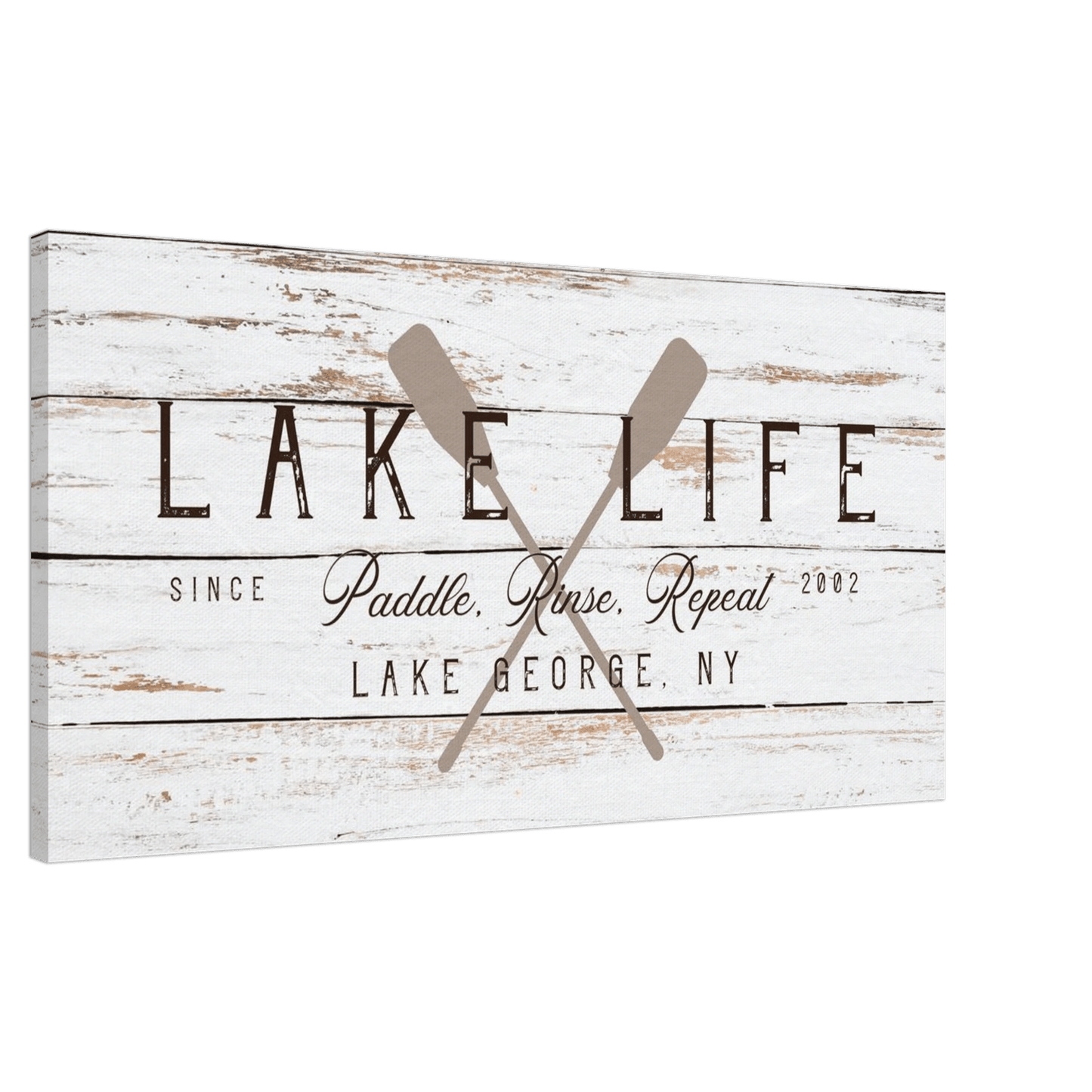 Lake Life Canvas Wall Art - Out of Office Outfitters - Print Material