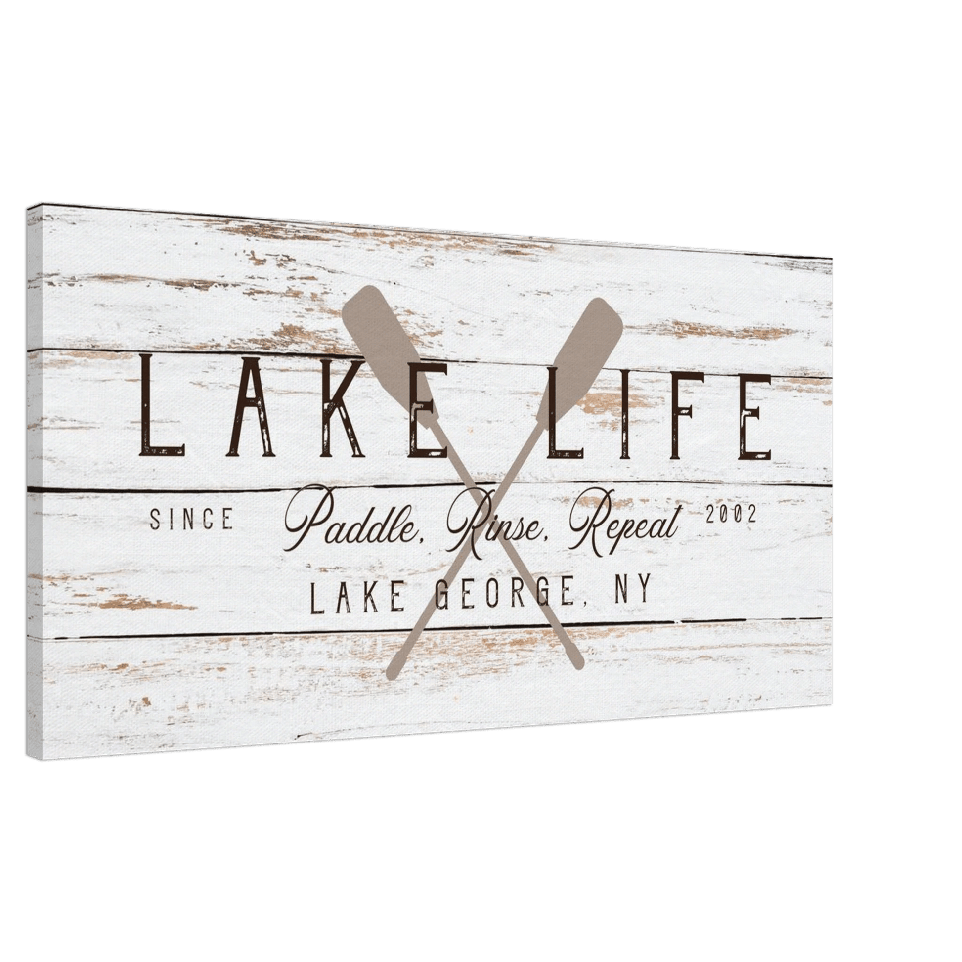 Lake Life Canvas Wall Art - Out of Office Outfitters - Print Material