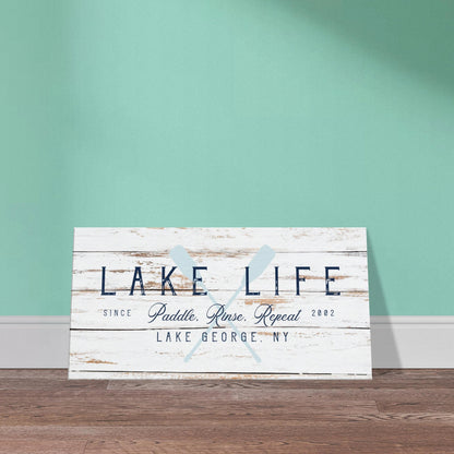 Lake Life Canvas Wall Art - Out of Office Outfitters - Print Material