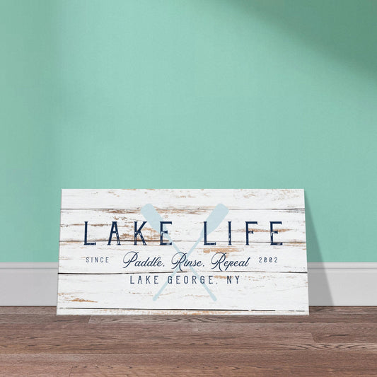Lake Life Canvas Wall Art - Out of Office Outfitters - Print Material